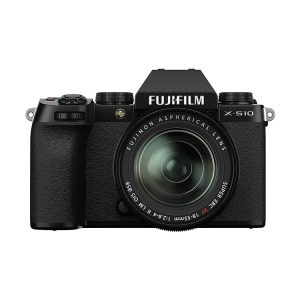 Fujifilm X-S10 Mirrorless Digital Camera, Black, with XF18-55mmF2.8-4 R LM